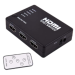 MX HDMI Switcher 5×1 (HDMI 5 Inputs To 1 Output) MX-2703B