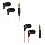 MX Crystal Clear Sound In-Ear Headphones MX-3506 Pack Of 2