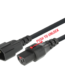 MX IEC Autolock C-14 Male To IEC C-13 Female Cord 10 Amp 3 X 0.75 SQ MM MX-3546