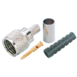 MX UHF Mini Plug Connector Crimping Type For RG-58U Cable MX-912