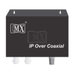 MX IP Over Coaxial Networking Transceiver – Up To 16 Camera Looping Possible – 10/100/1000 MBPS MX CO-05 A