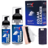 Shoe Cleaning Kit – 150ML Foam Spray + 100ML Refill + Brush + Microfiber Towel | For White Sneakers, Trainers, Canvas & Sports Shoes