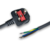 MX 3 Pin AC Main Cord With Ceramic Fuse (5amp) (3×1.5mm²) Outer Dia – 8.3 Mm – 3mtrs MX-2990