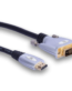 MX HDMI 19 Pin Male To DVI -D Male Cord Metal Shield (24+1) MX-2693 itglobal
