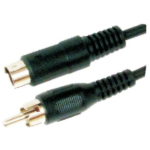 MX S-video 4 Pin Mini Din Plug To RCA Plug Cord MX-1473