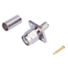 MX SMA Female Connector Crimping Type Panel Mounting With Teflon For RG-58u MX-2434