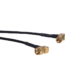 MX SMA Male To SMA Male Right Angle Cord Gold Plated 1.5mtr MX-2401 ITGLOBAL