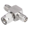 MX SMA Male To 2 SMA Female T Connector MX-2342