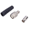 MX TNC Male Plug (Crimp Type) Pin Fitted Connector With Teflon For RG-58u Cable MX-2011