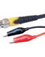 MX BNC Male Plug To Crocodile Clip Cord Molded MX-243 ITGLOBAL