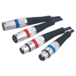 MX XLR 2×3 Pin Mic Extension Socket To MX XLR 2x3 Pin Mic Cord MX-2571
