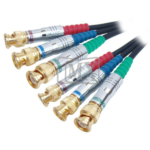 MX 3 BNC Male Plug To 3 BNC Male Plug Cord Low Noise Digital Cable MX-2846