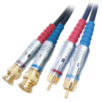 MX 2 BNC Male Plug To 2 RCA Male Plug Cord Low Noise Digital Cable MX-2848