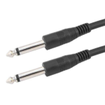 MX 6.35 MM P-38 Mono Male To 6.35 MM P-38 Mono Male Cord Heavy (6mm Cable) – 1.5 Mtrs MX-3040a Elite