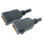 MX Hdmi Female To Hdmi Female 6-inch Cord With Screws For Locking MX-3069