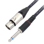 MX XLR 3 Pin Male To P-38 Mono Male Cable MX-3337