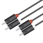 MX 2 RCA Plug To 2 RCA Plug Cord MX-3378