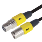 MX 3 Pin Mic XLR Male To 3 Pin XLR Female Cord MX-3741