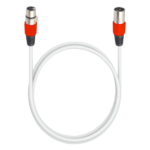 MX 3 Pin Mic Extension Cable – Female / 3 Pin Mic Male XLR 100 Ohms Fancy Type MX-3798