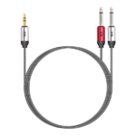 MX EP 3.5 MM Stereo To 2 P-38 Mono Male Cable MX-3893