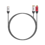 MX EP Stereo 3.5mm Female To 2 RCA Male Stereo Audio Y Cable Adapter MX-3895