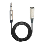 MX 6.35 MM P-38 Stereo Male To 3 Pin XLR Male Cord MX-3929