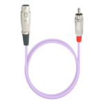 MX 3 Pin XLR Female To Single RCA Male Cord Fully Metal Connector AES Digital Cable MX-3938