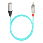 MX 3 Pin XLR Male To Single RCA Male Cord Fully Metal Connector AES Digital Cable MX-3941