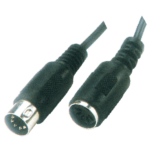 MX 5 Pin Din Plug Male To 5 Pin Extension Female Socket Cord 1.5 Mtr MX-785
