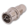 MX RF Female Socket to RCA Female Socket Connector Chassis Type With Nut MX-448