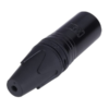 MX 5 PIN Mic Male Connector XLR MC5MXX (Black Coating) MX-2973B