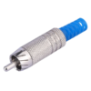 MX RCA Male Plug Connector Full Metal Copper Plated Heavy Duty MX-2508