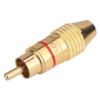 MX RCA Male Connector Full Metal (Fully Gold Plated) MX-2415