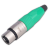 MX XLR 4 Pin Mic Extension Female Socket Connector Fancy Type MX-2149
