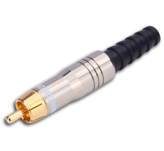 MX RCA Male Connector Full Metal (Gold Plated) With Telfon – Heavy Duty Connector MX-1986