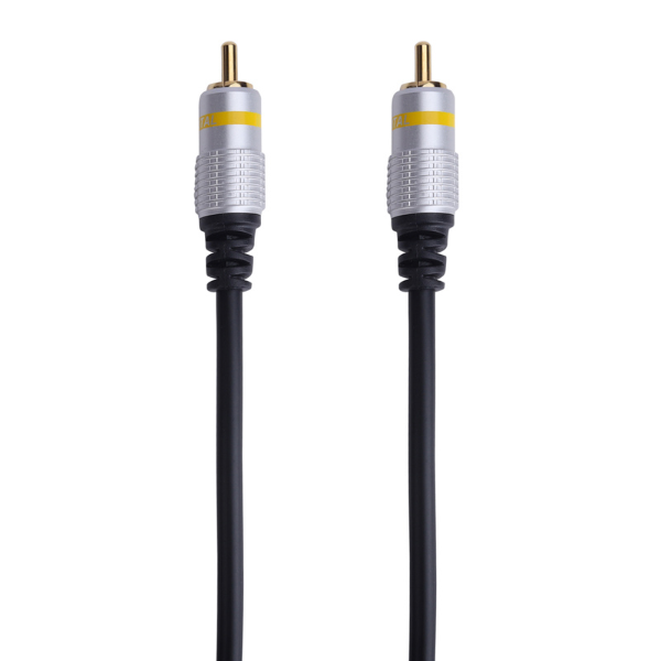 1 MX RCA Plug To MX RCA Plug Cord (Digital) Gold Plated MX-1191