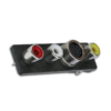 MX 3 RCA Female + 8 Pin Mini Din Female Connector MX-1538