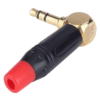 MX EP 3.5 MM Stereo Aux Right Angled Male Connector Full Metal MX-3763