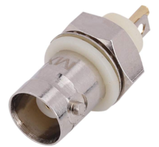 MX BNC Connector Isolated Groud Bulkhead (Pin Gold Plated) MX-897