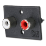MX 2 Way RCA Female Socket Connector MX-1576
