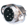 MX Mic Female Connector Chassis Type – 5 Pin Socket MX-2232C