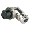 MX Mic Male Plug Connector Right Angle – 3 Pin Plug MX-1897A