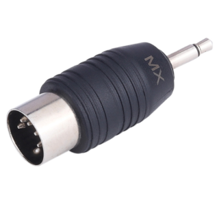 MX EP Plug 3.5 MM To MX 5 Pin Din Plug Connector MX-1085