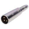MX XLR 3 Pin Mic Male Connector To P-38 Mono Female Connector MX-392