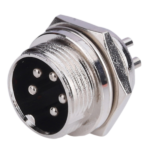 MX 5 Pin Plug Female Mic Connector MX-400