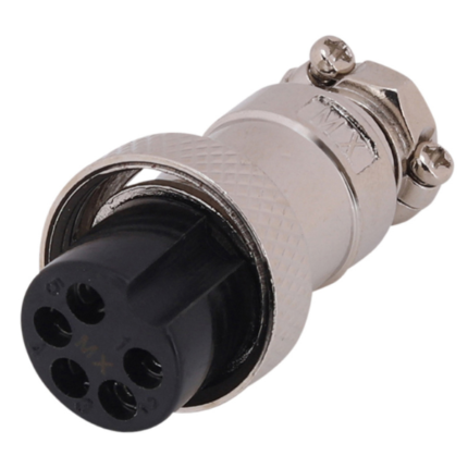 MX M-16 Mic Male Connector - 5 Pin Plug MX-399