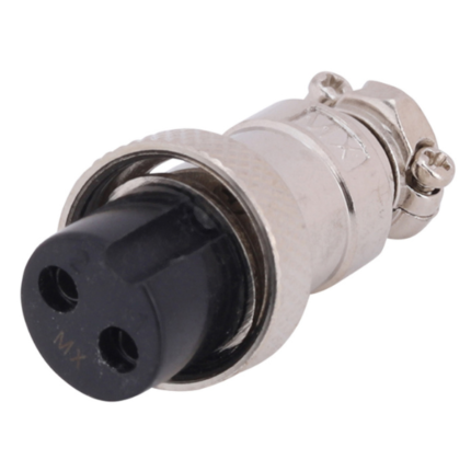 MX M-16 Mic Male Connector To 2 Pin Plug MX-393