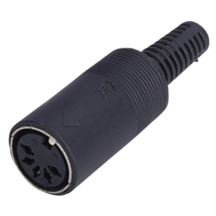 MX 5 Pin Din Extension Connector MX-509