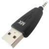 MX 4 Pole EP Stereo Male 2.5 MM To USB-a Male Connector MX-3182