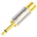MX EP Male 3.5 MM To MX RCA Female Connector (Gold Plated) MX-2971